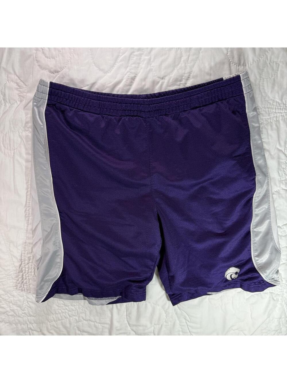 Kansas State Wildcats purple athletic shorts Size XXL